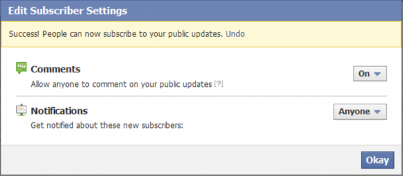Edit Subscriber Settings