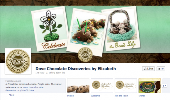 Dove Chocolate Discoveries by Elizabeth